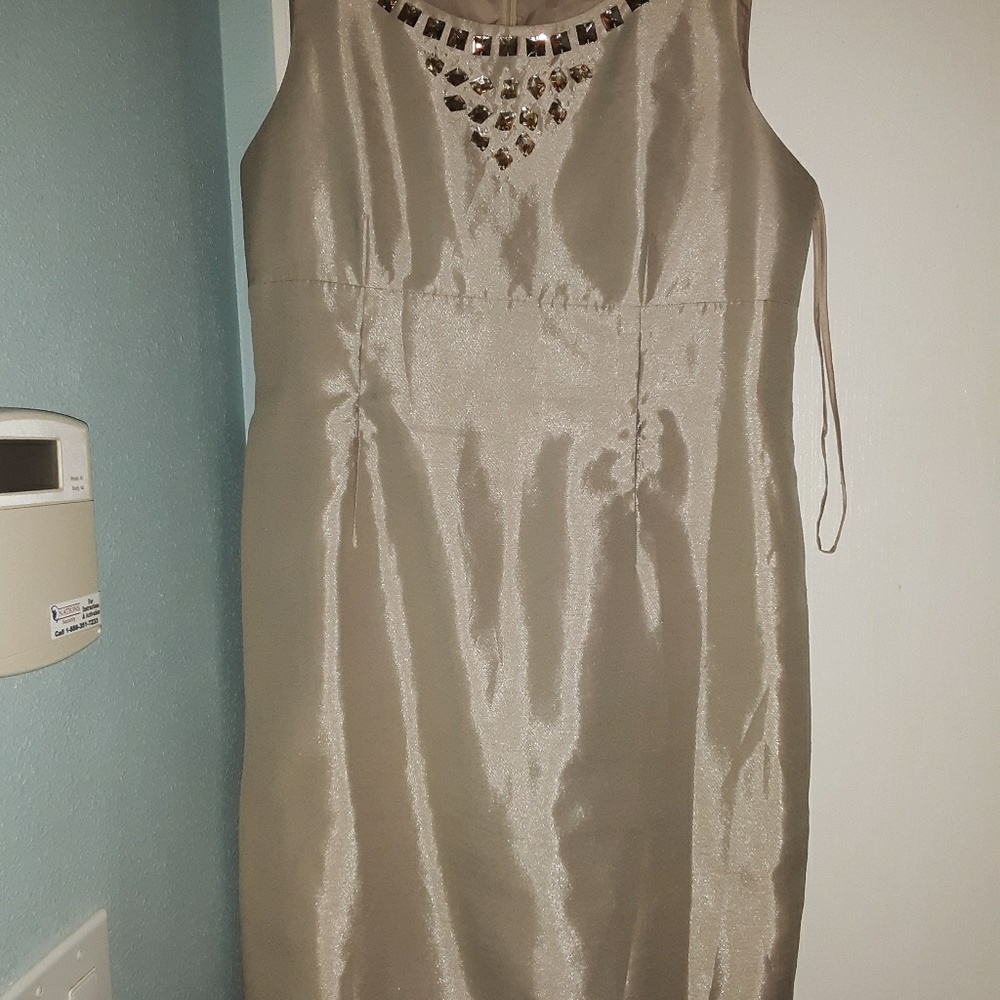 Tan Dress